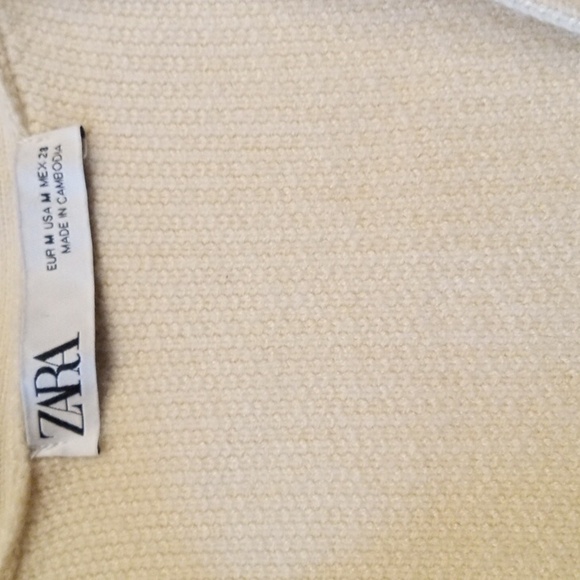 Zara Button Down Cardigan women's Sweater medium - Picture 2 of 14